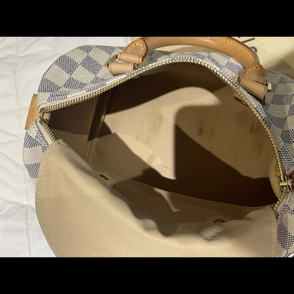 Louis Vuitton Speedy 25 Damier Azur - Picture 6 of 10